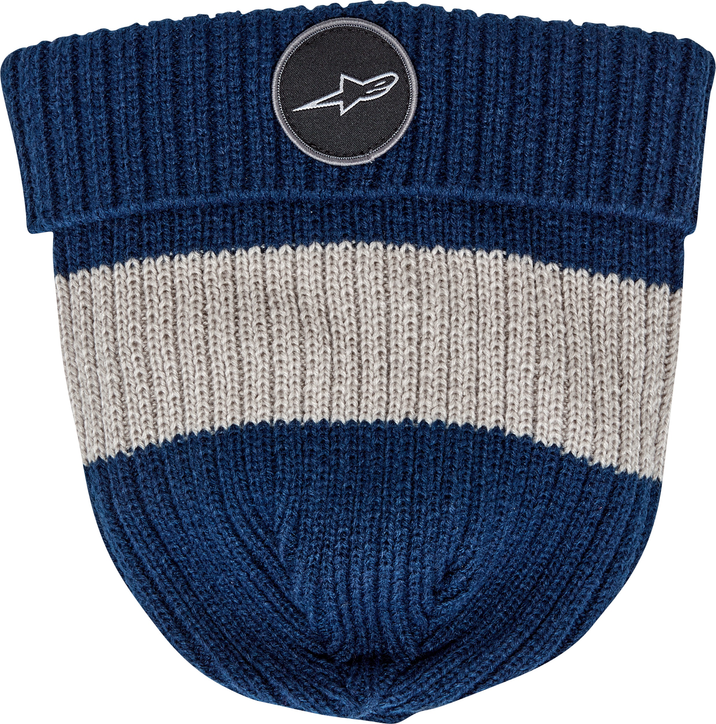 Ward Beanie Blue/Grey by Alpinestars - Stylish Alpinestars Blue/Grey Beanie - Click Image to Close