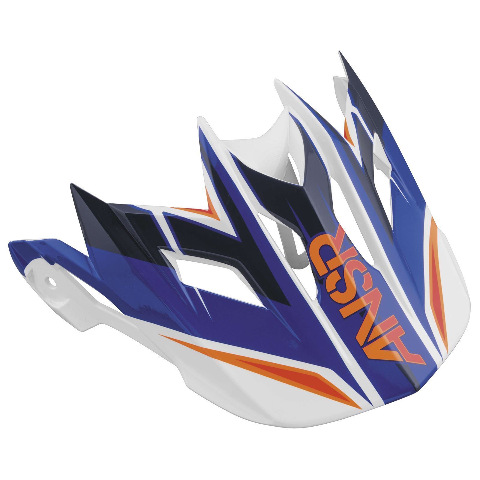 Answer He Faze Visor - Blue/Orange - Click Image to Close