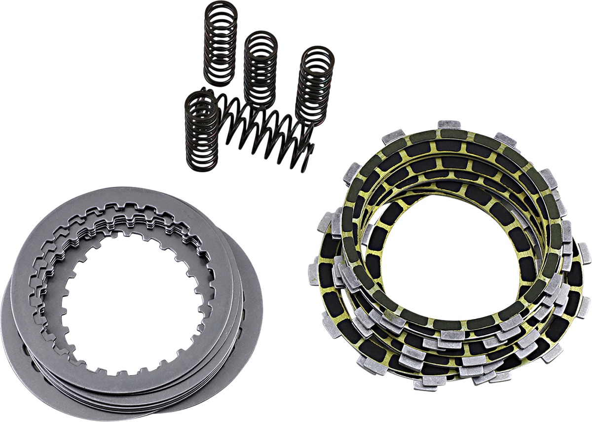 CF Complete Clutch Kit - Carbon Fiber Friction Plates, Steels, & Springs - For Suzuki GSXR600/GSXR750 (2011-2024) - Click Image to Close