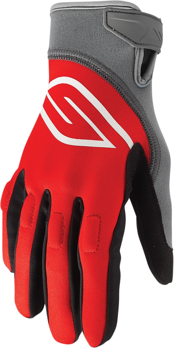 Circuit Perforated Watercraft Gloves - Red/Charcoal Unisex Adult X-Large - Click Image to Close