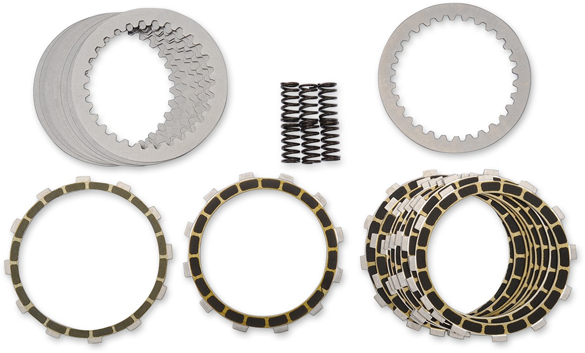 Carbon Fiber Complete Clutch Kit - For Gen. 2 Suzuki Hayabusa & B-King - Click Image to Close