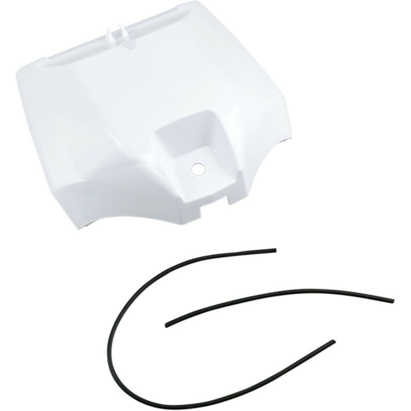 15-19 Yamaha WR250F Airbox Cover w/Plugs - White - Click Image to Close