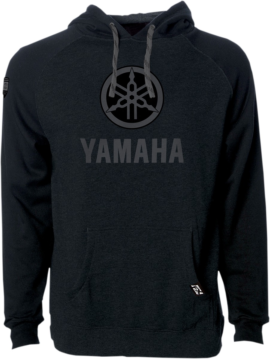 Men's Yamaha Shadow Hoody - Yam Shadow Hoody Blk Md - Click Image to Close