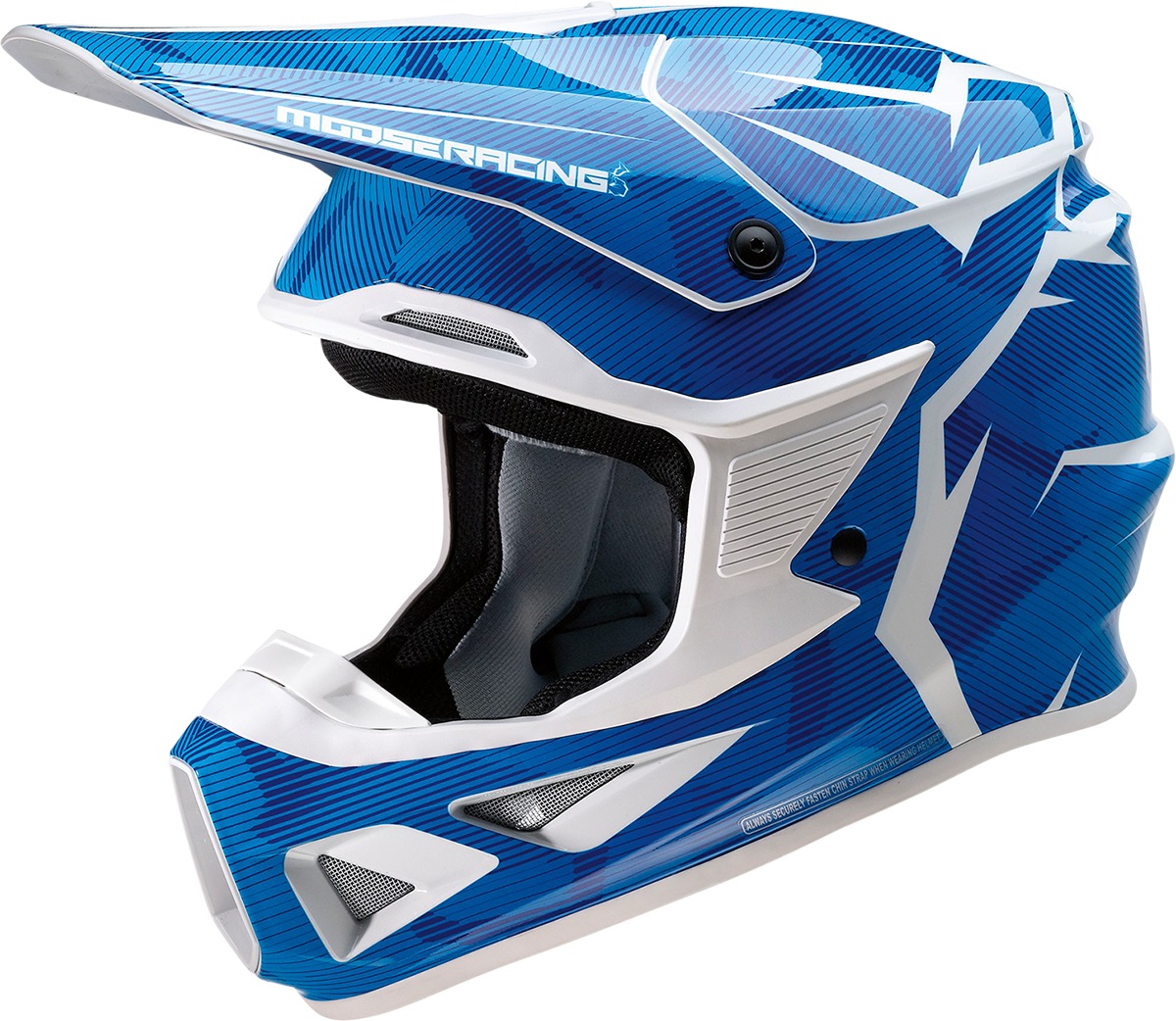 F.I. Agroid Camo Blue White MIPS Helmet SM - Click Image to Close