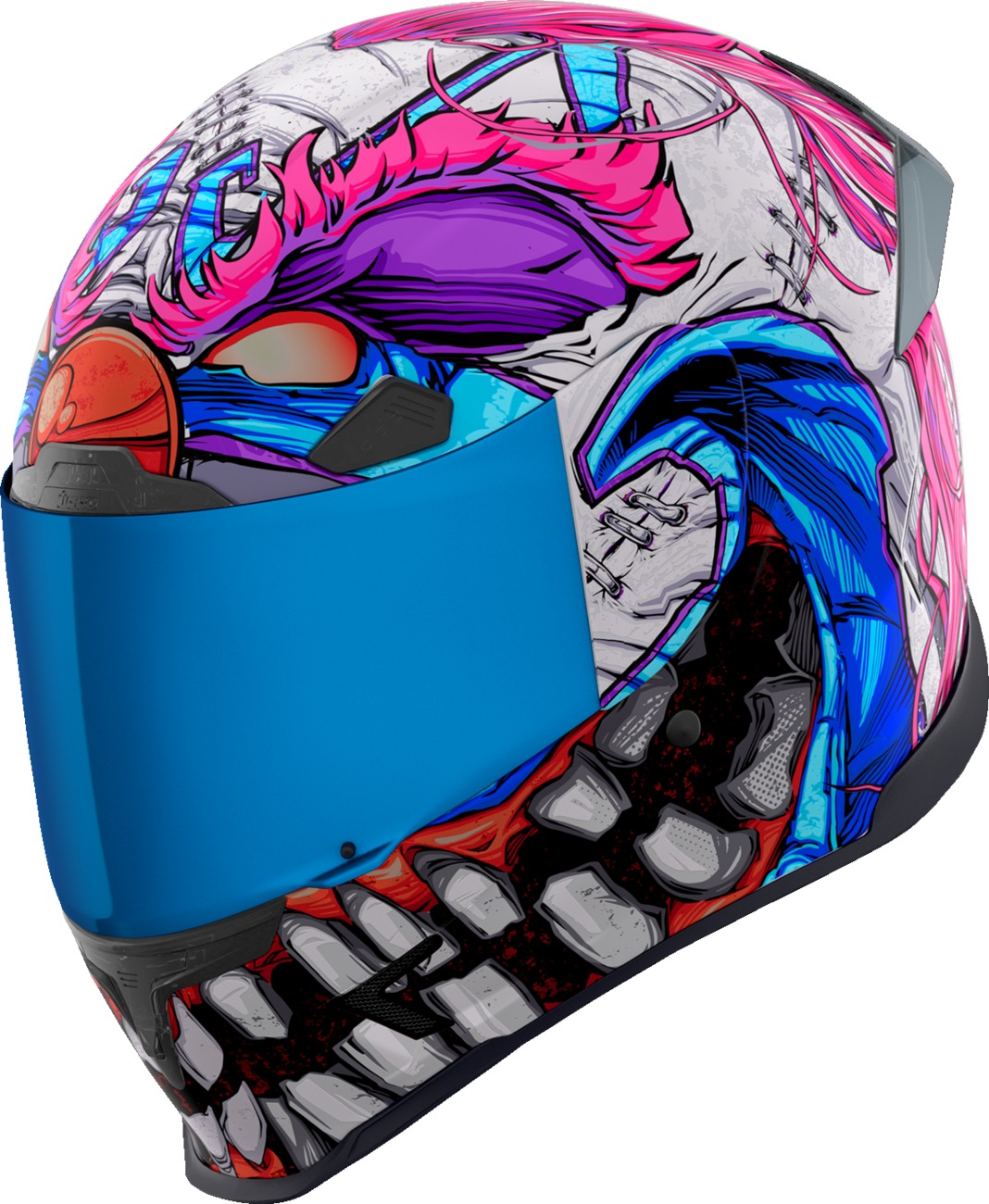 ICON Airframe Pro Krazy Klown 2 Helmet XL - XL Helmet For Adventure Touring & Street - Click Image to Close