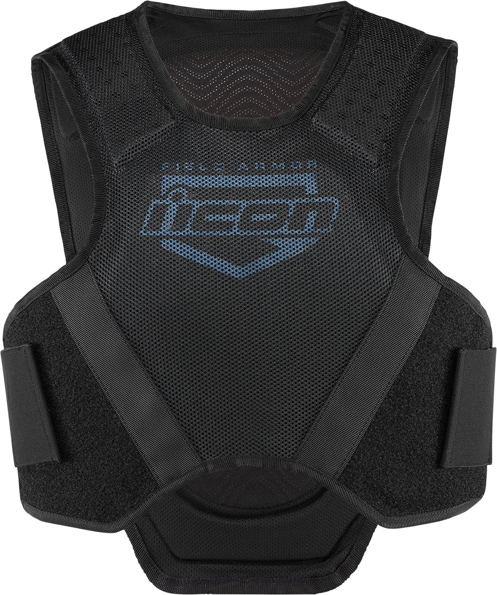 ICON Field Armor Softcore Vest 3XL/4XL Black - Low-profile vest with D3O protection - Click Image to Close