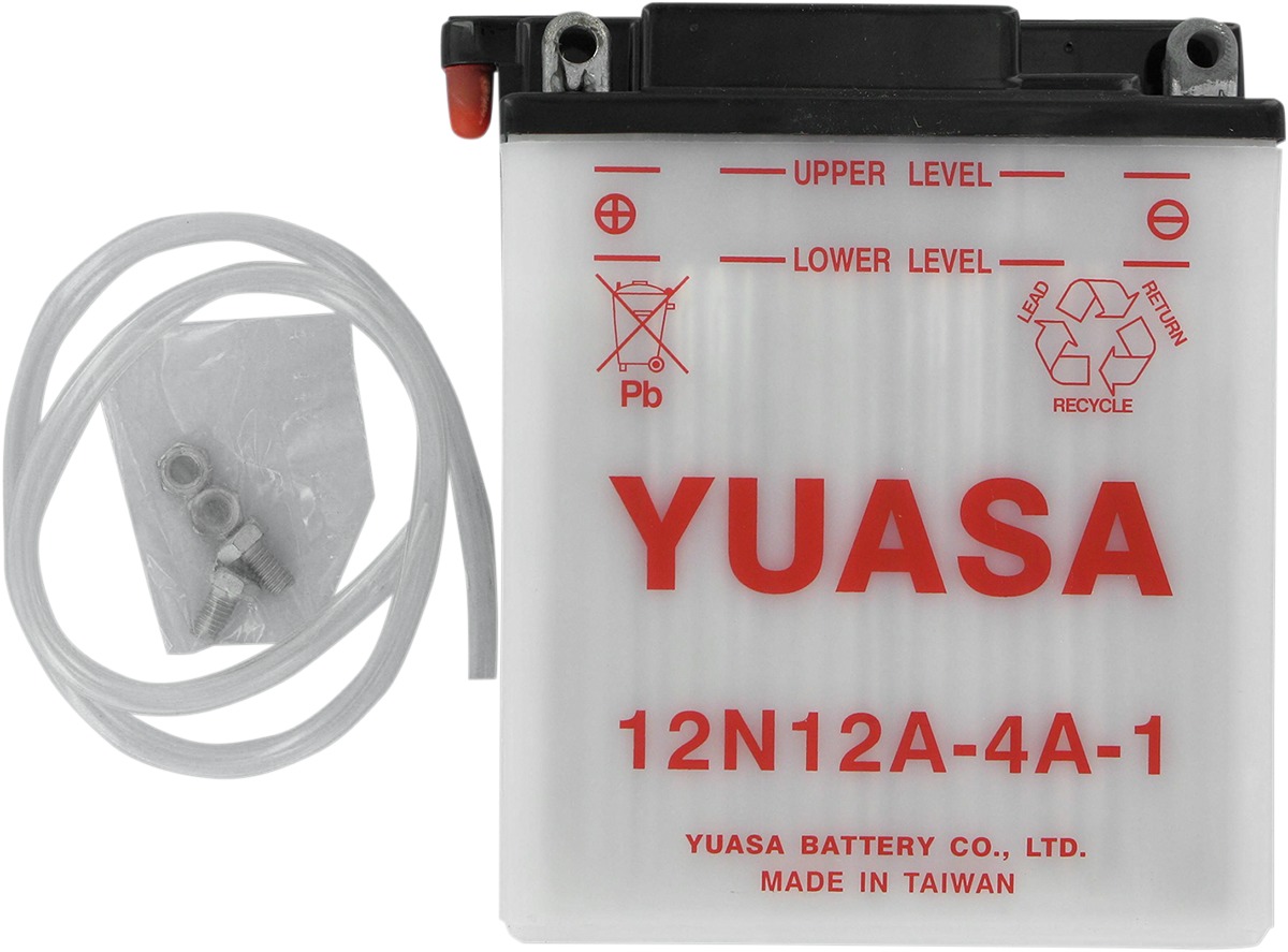 Conventional Batteries - 12N12A-4A-1 Yuasa Battery - Click Image to Close