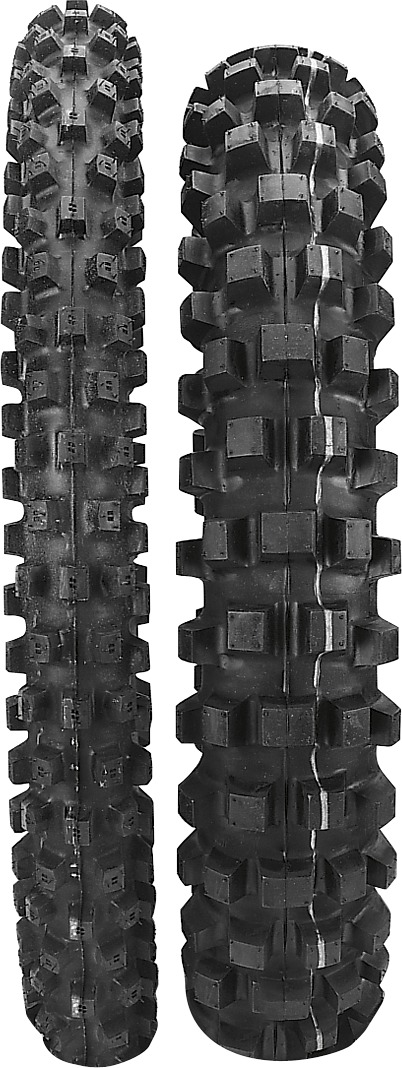 VE33/32 Intermediate Terrain 5.10X17 & 80/100-21 Front & Rear Tires - Click Image to Close