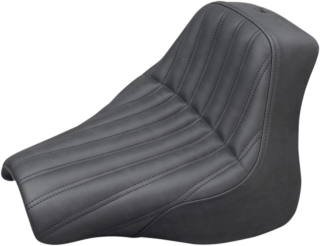 Renegade Knuckle Solo Seat Black Gel - For 18-20 Harley FXFB/S - Click Image to Close