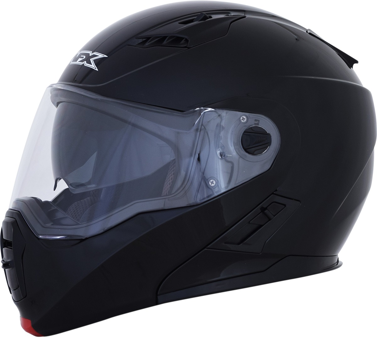 FX-111 Modular Street Helmet Black 2X-Large - Click Image to Close