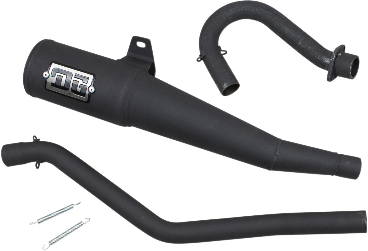 RCM Black Steel Full Exhaust - Honda TRX250X & TRX300EX - Click Image to Close