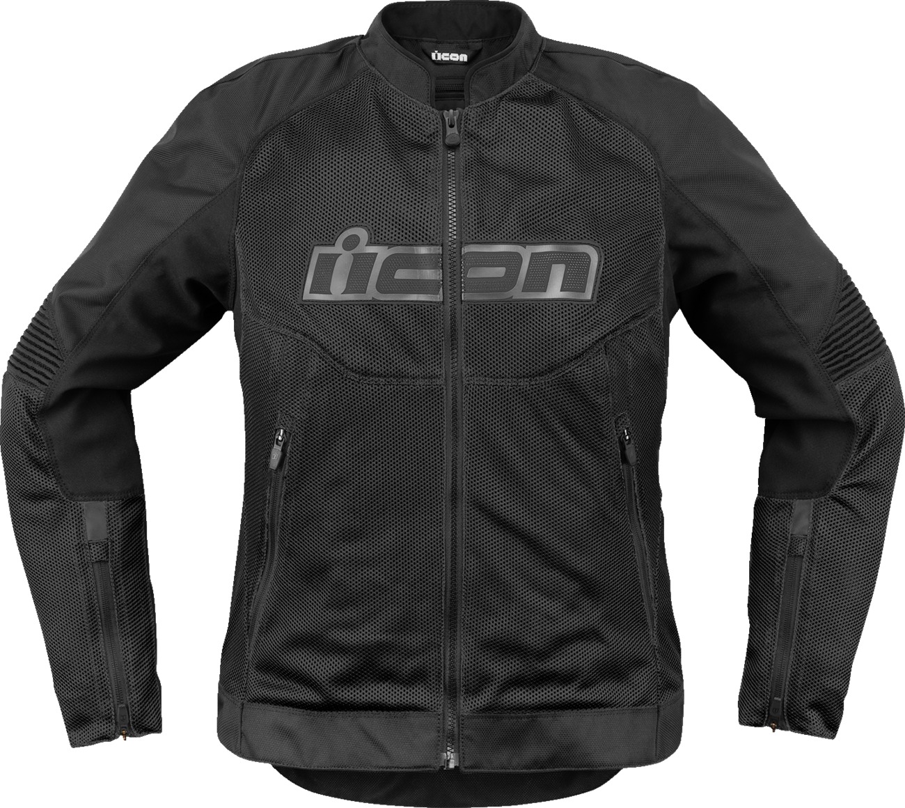 ICON Women's Overlord3 Mesh Jacket Black Size S - Women's Sport Fit mesh jacket in black, size S - Click Image to Close