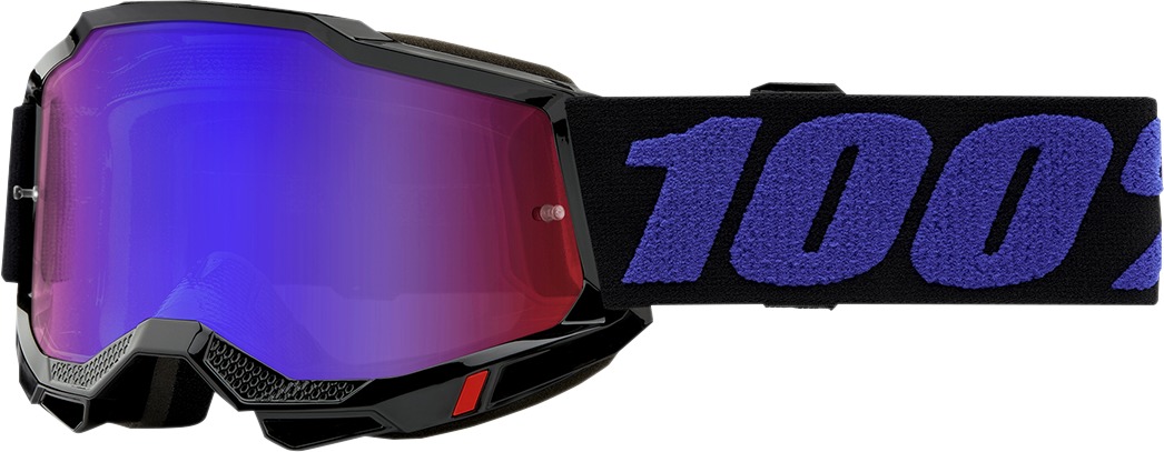 100% Accuri 2 Moore Mir Red/Blue Youth Goggles - Click Image to Close