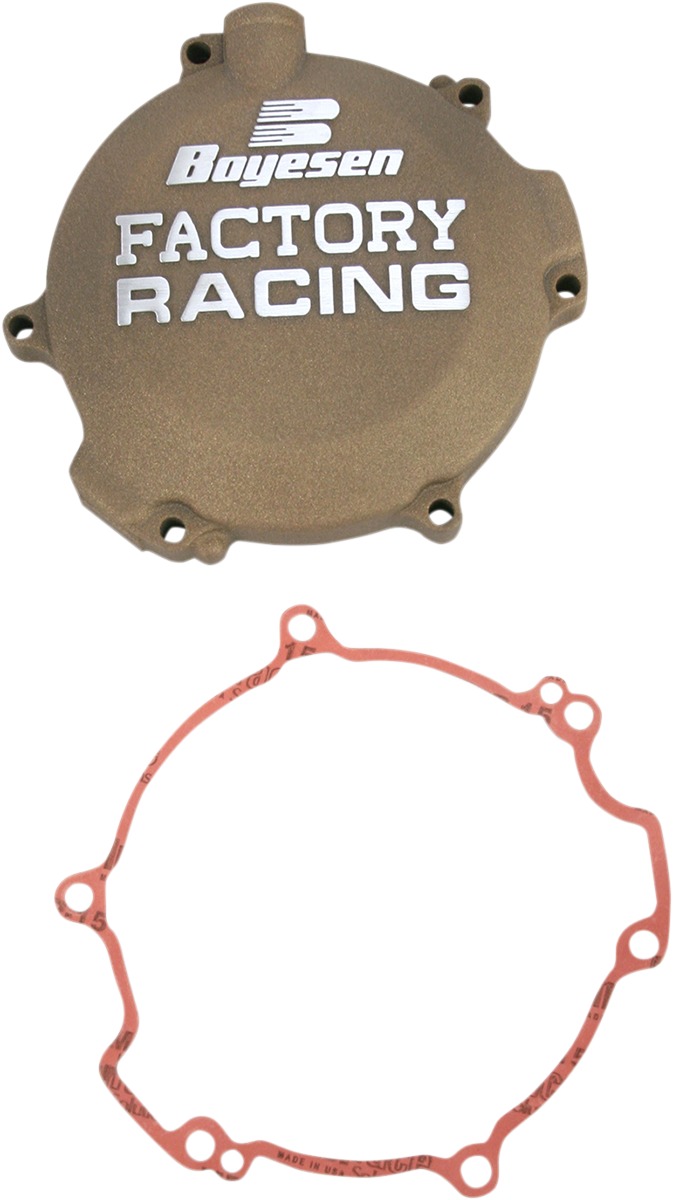 Factory Racing Clutch Cover Magnesium - For 98-20 KX100/85/65 RM100 - Click Image to Close