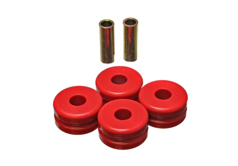 ES Strut Bushings - Red - For 70-78 Nissan 240Z/260Z/280Z / 79-83 280ZX / 68-73 510 / 73-76 610 / 77-80 810 - Click Image to Close