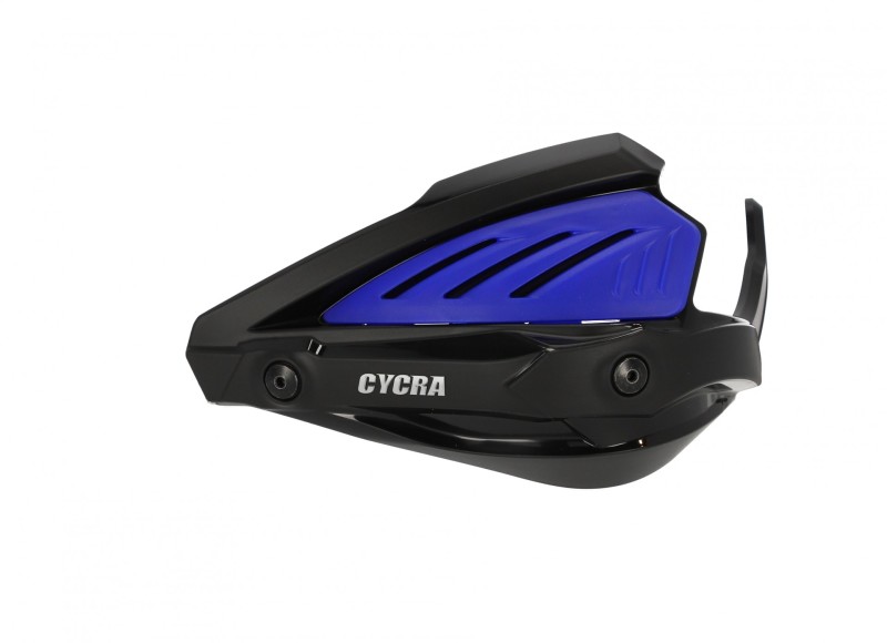 Cycra Voyager Dual Road Handguards Black/Blue Fits 2021 Yamaha Tenere 700 - Click Image to Close