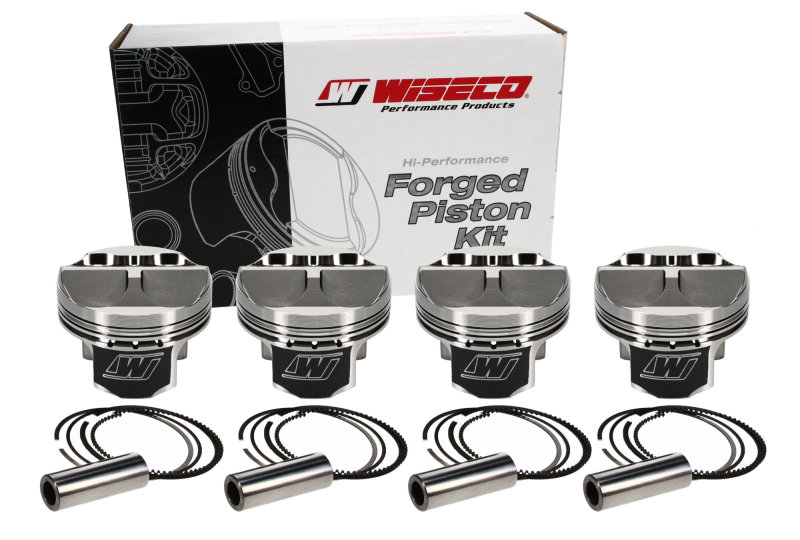 Wiseco Piston Kit +10.5cc Dome 1.181x87.0mm For Honda K-Series - Click Image to Close