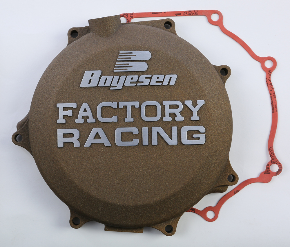 Magnesium Factory Racing Clutch Cover - Kawasaki KX450F/KFX450R - Click Image to Close