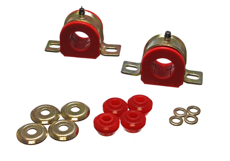 94-01 Dodge Ram 1500 / 94-02 Ram 2500/3500 4WD Red 30mm Front Sway Bar Bushings - Click Image to Close