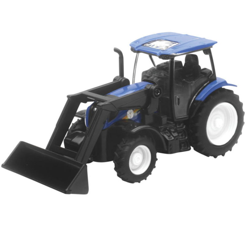 New Holland Mini Farm Tractor T8 with Loader - Click Image to Close