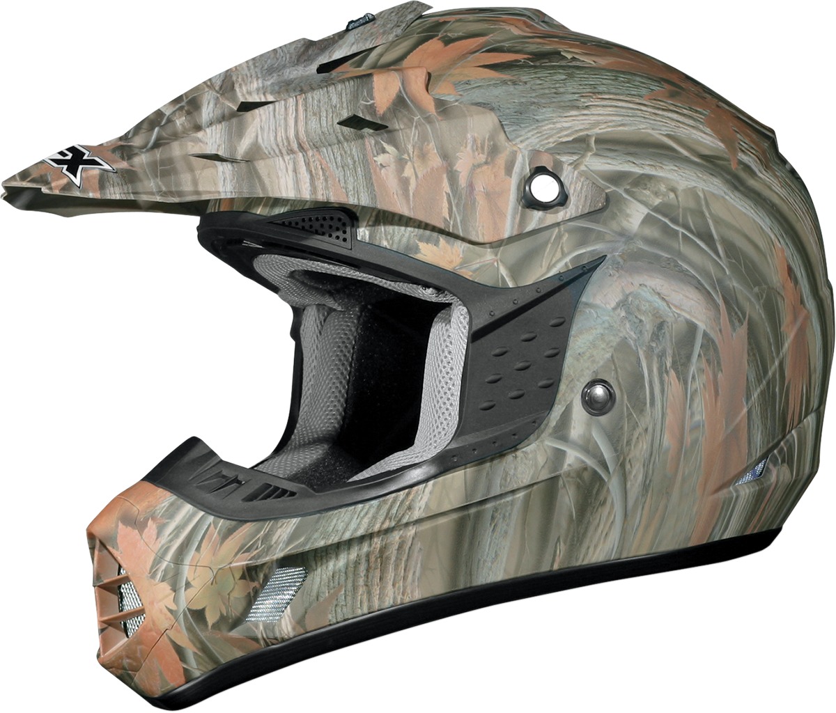 FX-17 Full Face Offroad Helmet Brown/Green/Multi X-Small - Click Image to Close