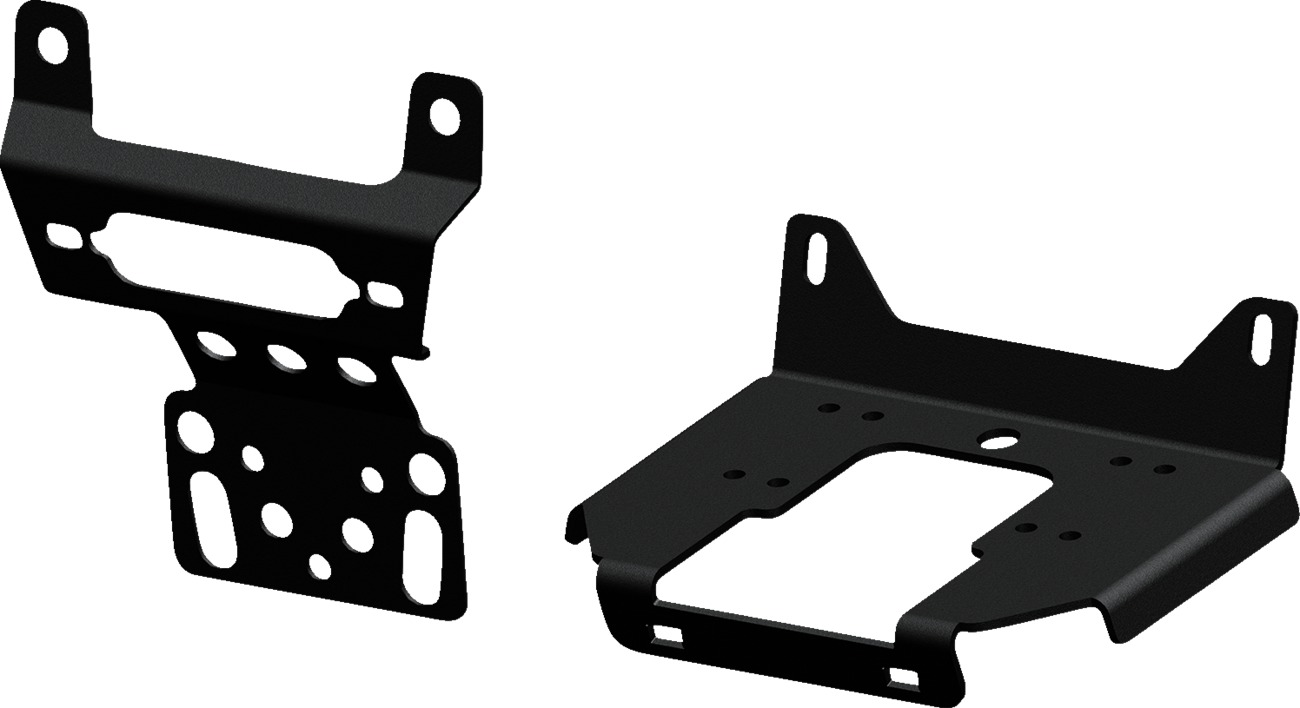 Winch Mount - For 14-23 Polaris RZR 900-1000/ S/ Trail/ Tubo/ XP/ 4/ S4 / 16-24 General/ 4 - Click Image to Close