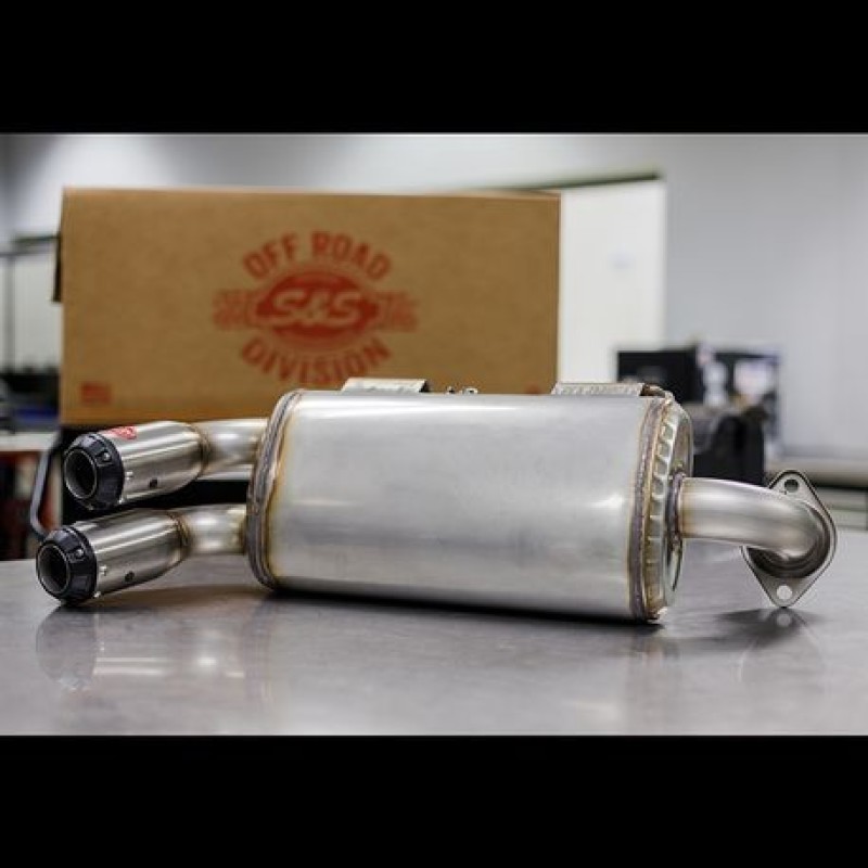 S&S Power Tune XTO Exhaust 49-State Fits 15-22 Polaris RZR XP 1000 - Click Image to Close