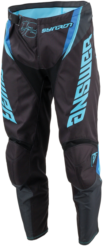 Answer 25 Syncron Envenom Pants Blue/Black Size 40 - Men's riding pants in Blue/Black, size 40 - Click Image to Close