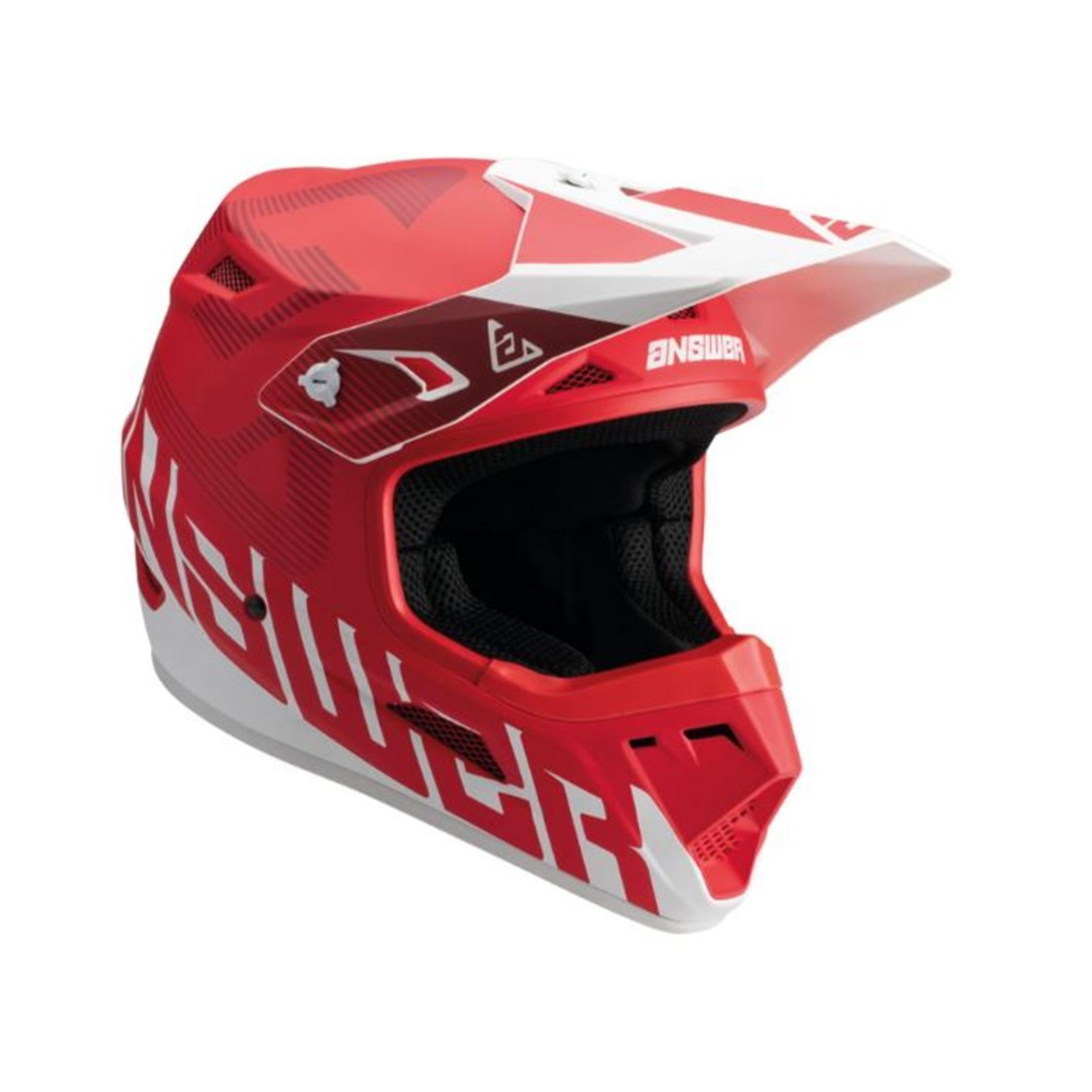 Answer AR1 V2 Bold Helmet Red/White - Medium - Click Image to Close