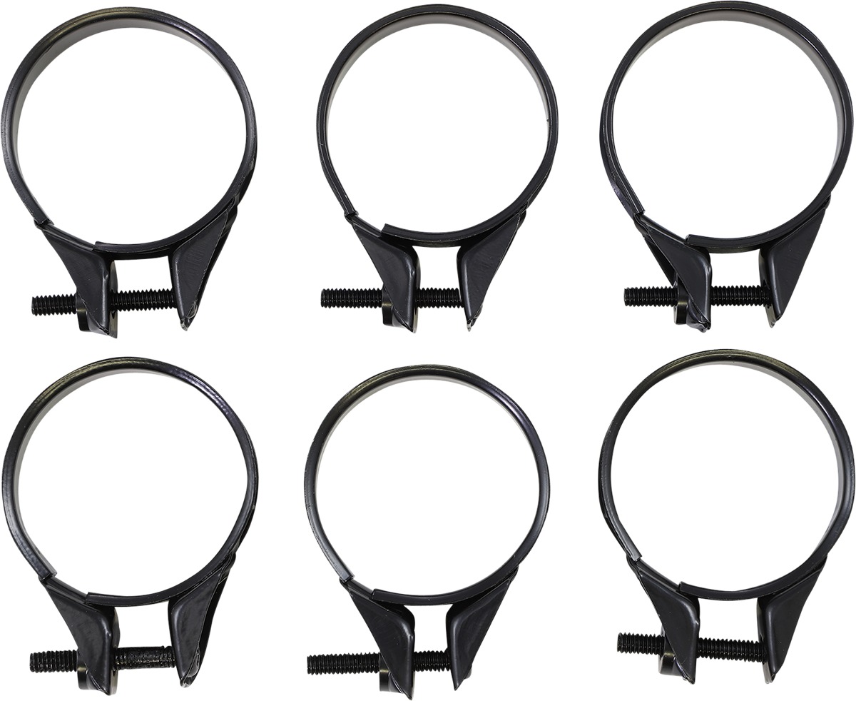 35-38mm Narrow Band Clamps for Carb & Intake Boots - 6 Pack - Click Image to Close