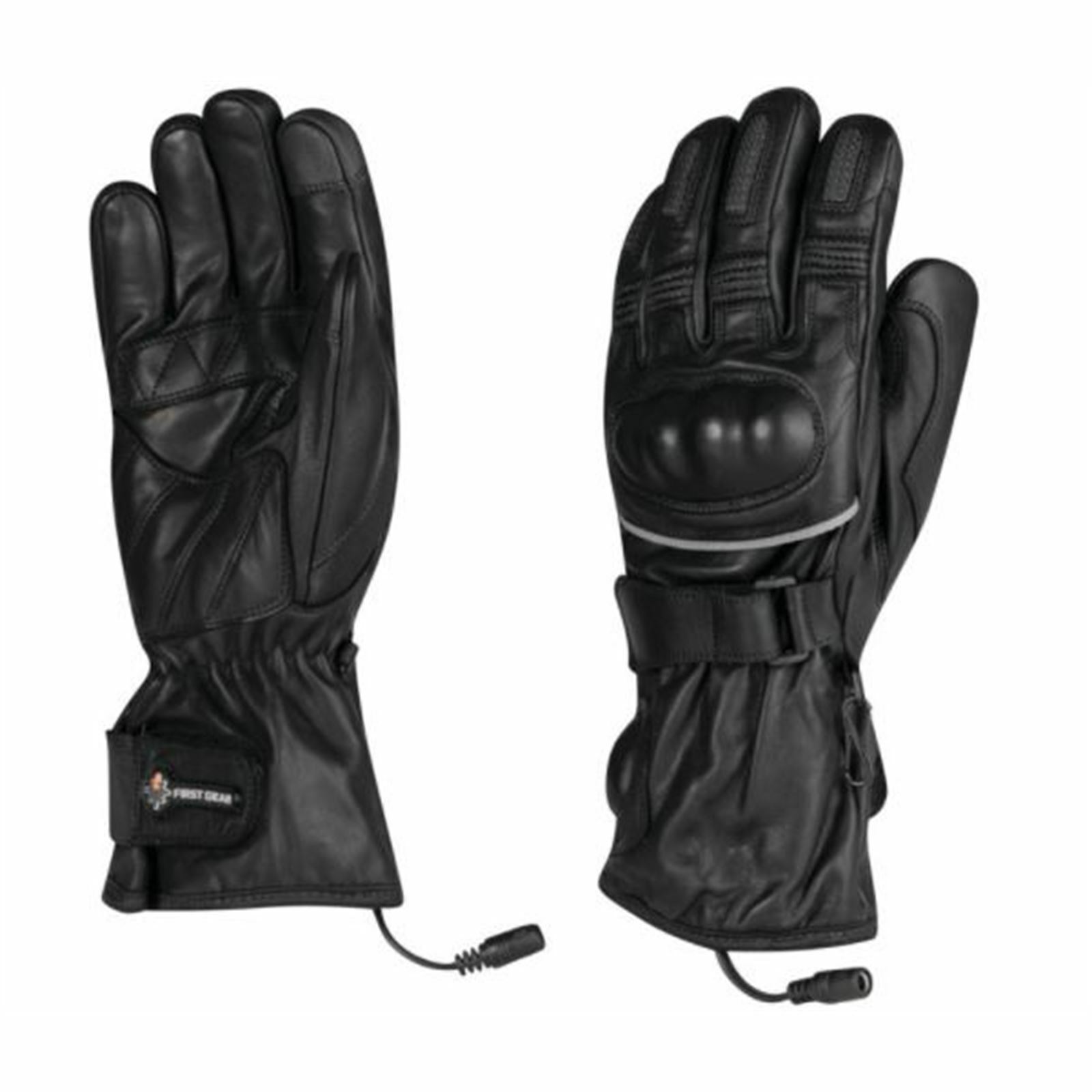 FIRSTGEAR Heated Ultimate Touring iTouch Gloves - Medium - Click Image to Close