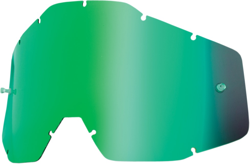 100% Gen 1 Jr. Youth Green Mirror Replacement Lens - Click Image to Close