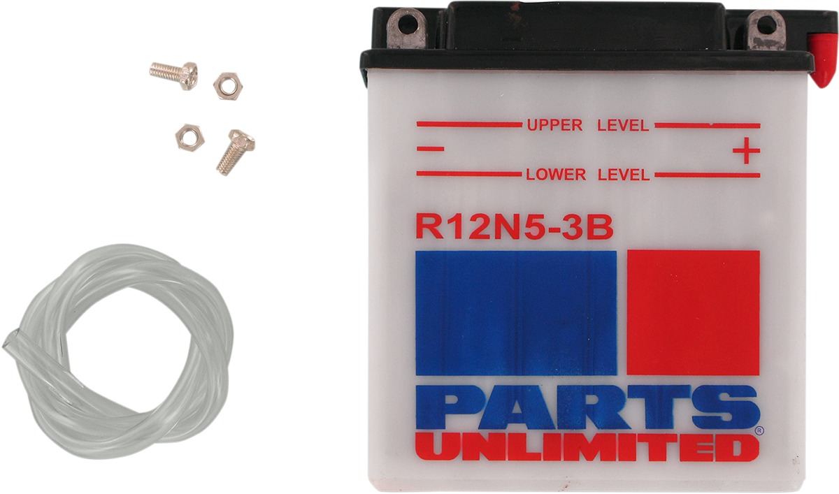 Conventional Battery 12V 5Ah - Replaces 12N5-3B - Click Image to Close