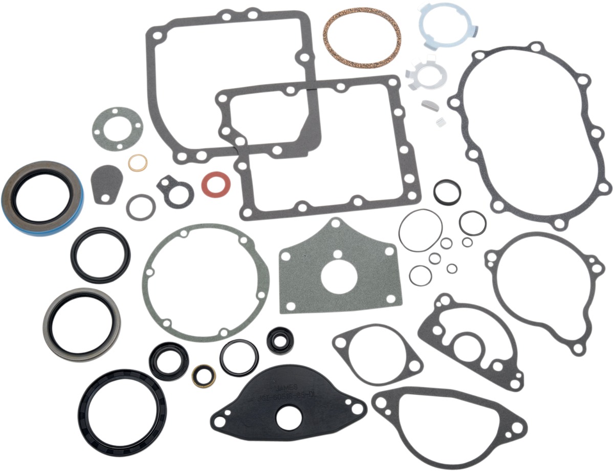 James Gaskets Transmission Gasket Kit for Panhead Models - Click Image to Close