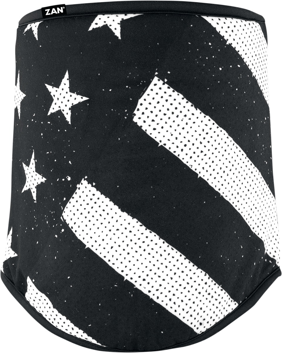 Neck Gaiter SportflexT - Neck Gaiter Sptflx Blkwht Flag - Click Image to Close