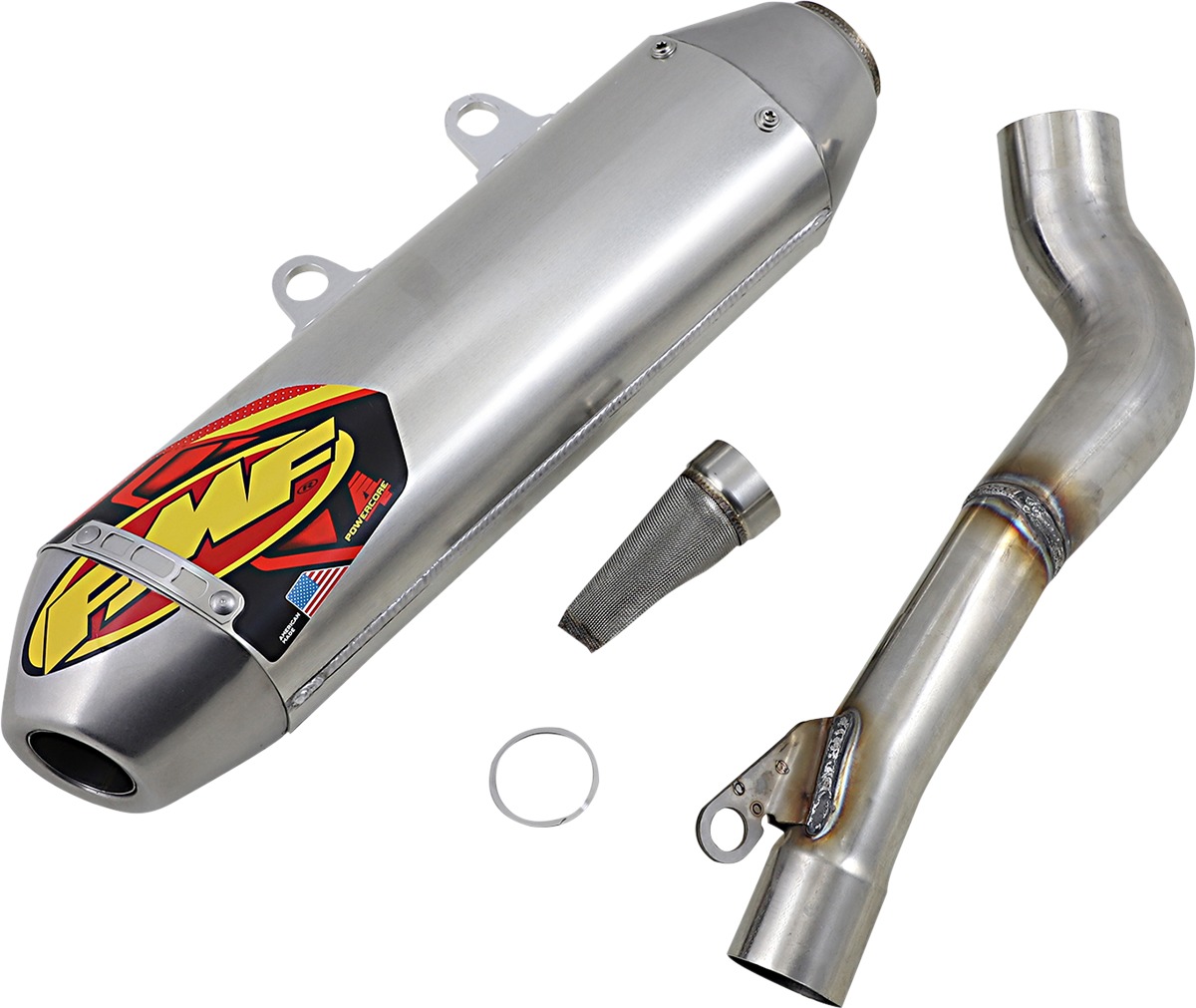 PowerCore 4 Hex Slip On Exhaust Muffler - Fits 20-25 Beta 350 390 430 480 RR - Click Image to Close