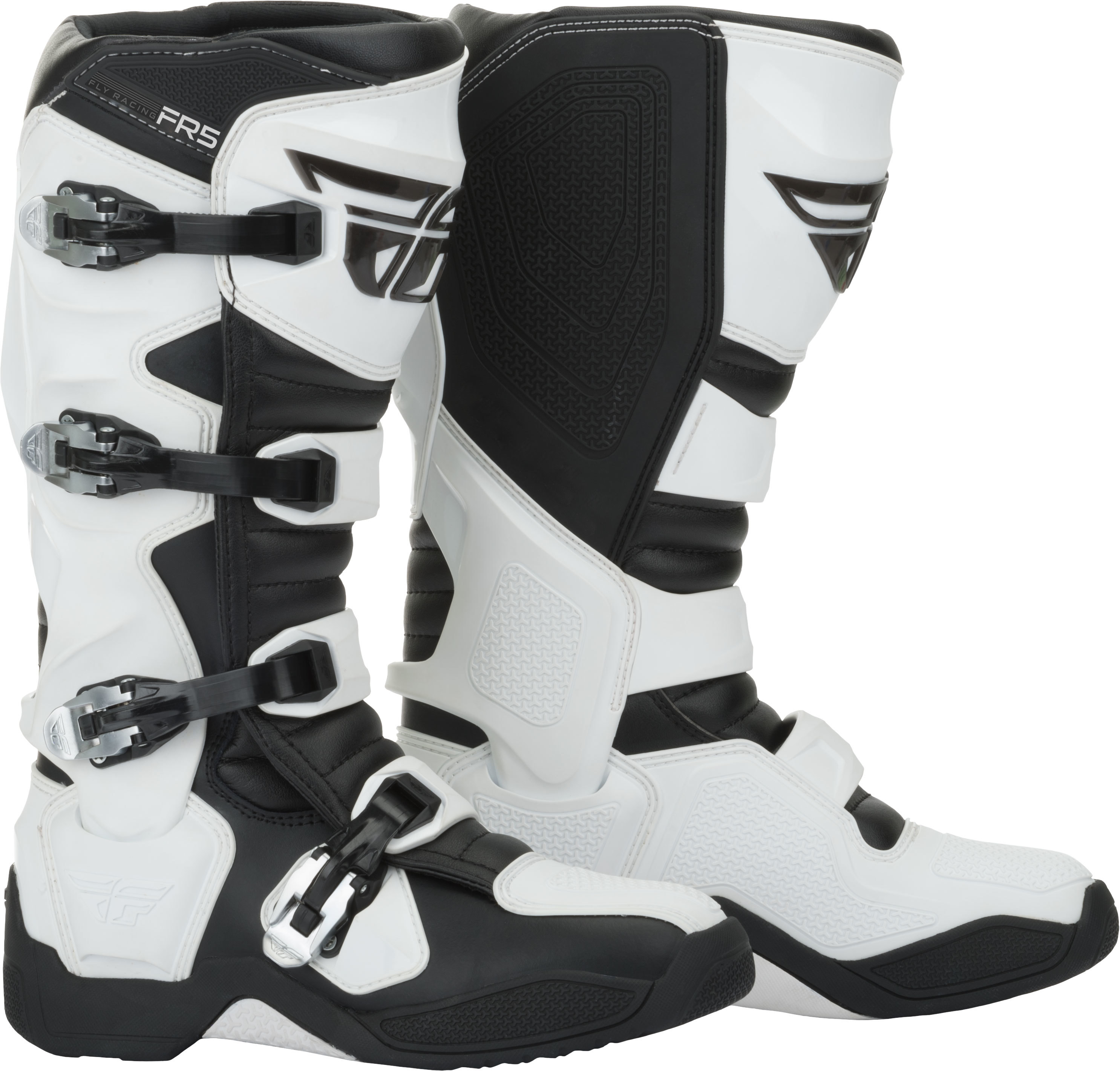 FR5 Off-Road Boots White US 12 - Click Image to Close