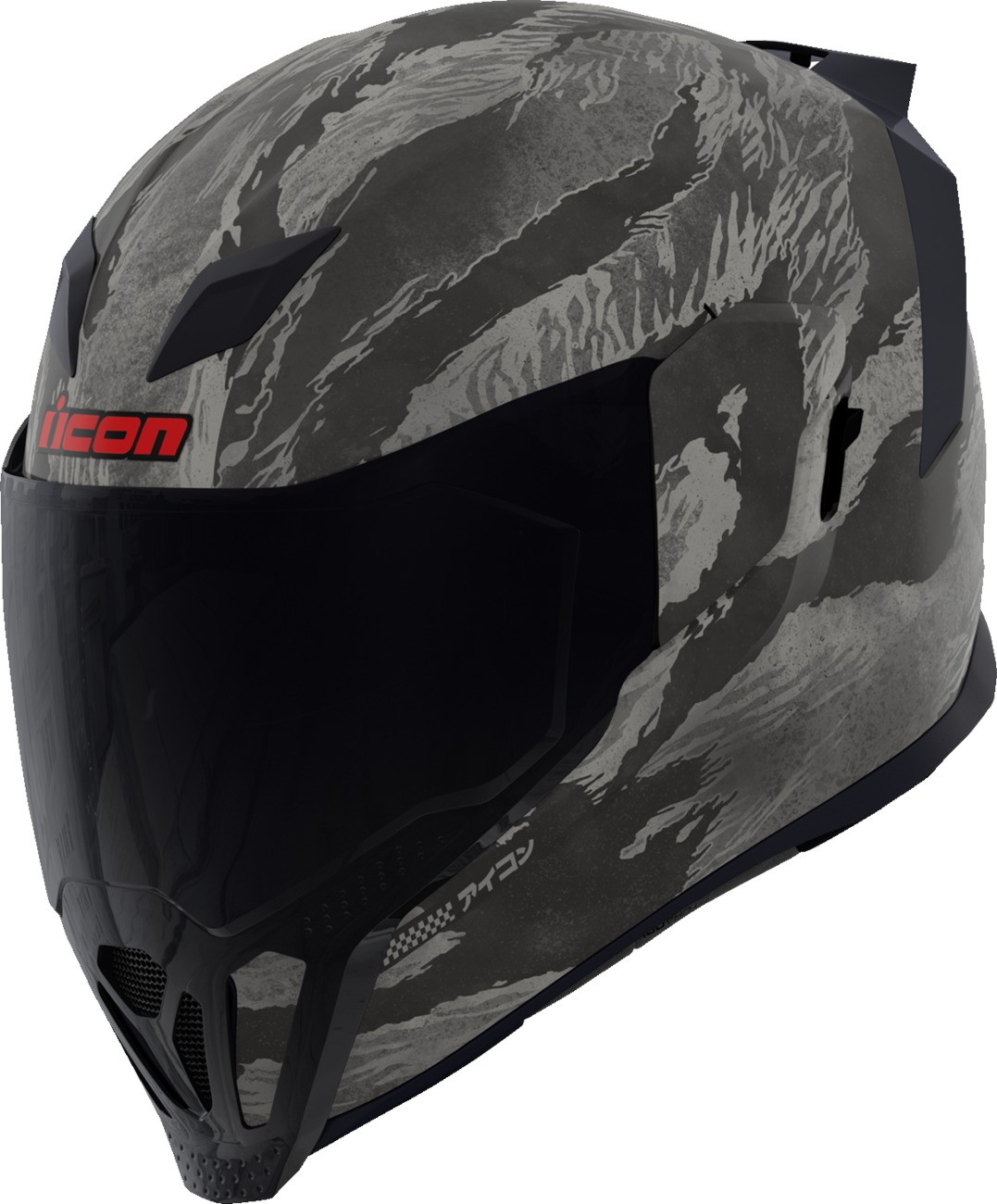 ICON Airflite Tiger's Blood MIPS Helmet XS Gray - Full face helmet with MIPS protection - Click Image to Close