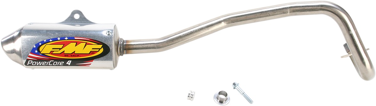 Big Bore Mini PowerCore 4 Full Exhaust - For 00-23 Honda CRF50F & XR50R w/ Big-Bore Engine - Click Image to Close