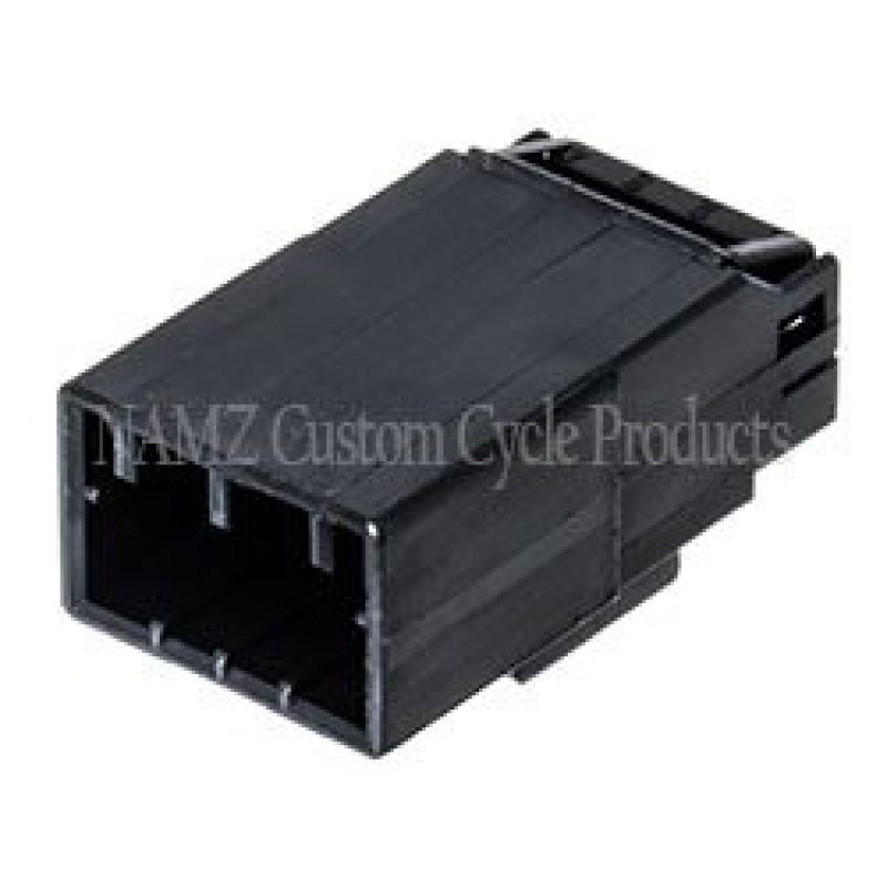 AMP Multilock 4-Position Male Wire Cap Housing (HD 73104-96BK) - Click Image to Close