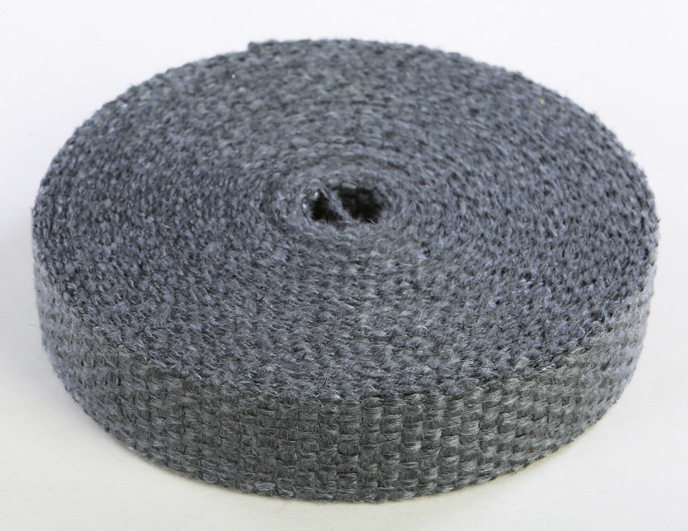 Exhaust Wrap 1"X25" - Black - Click Image to Close