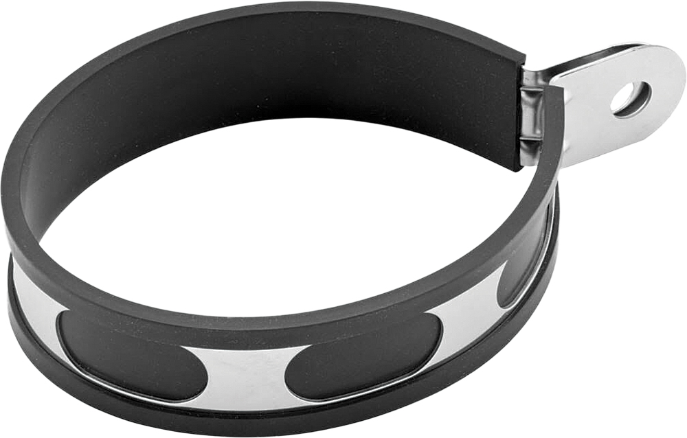 Muffler Mounting Clamp Oval 4"X5"X1" - Click Image to Close