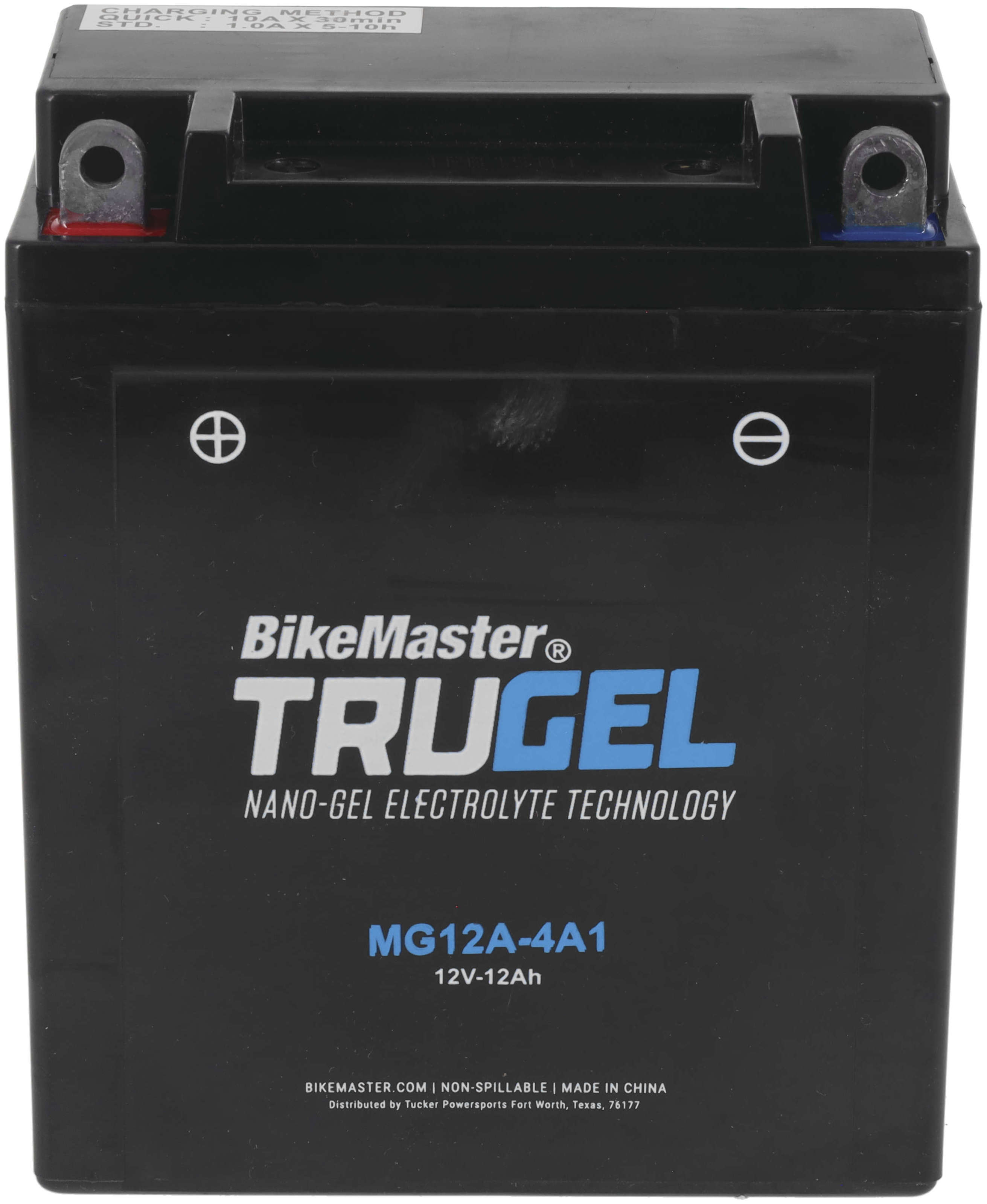 TruGel MG12A-4A1 Gel Cell Battery - Replaces YB12A-A, 12N12A-4A1-1 - Click Image to Close