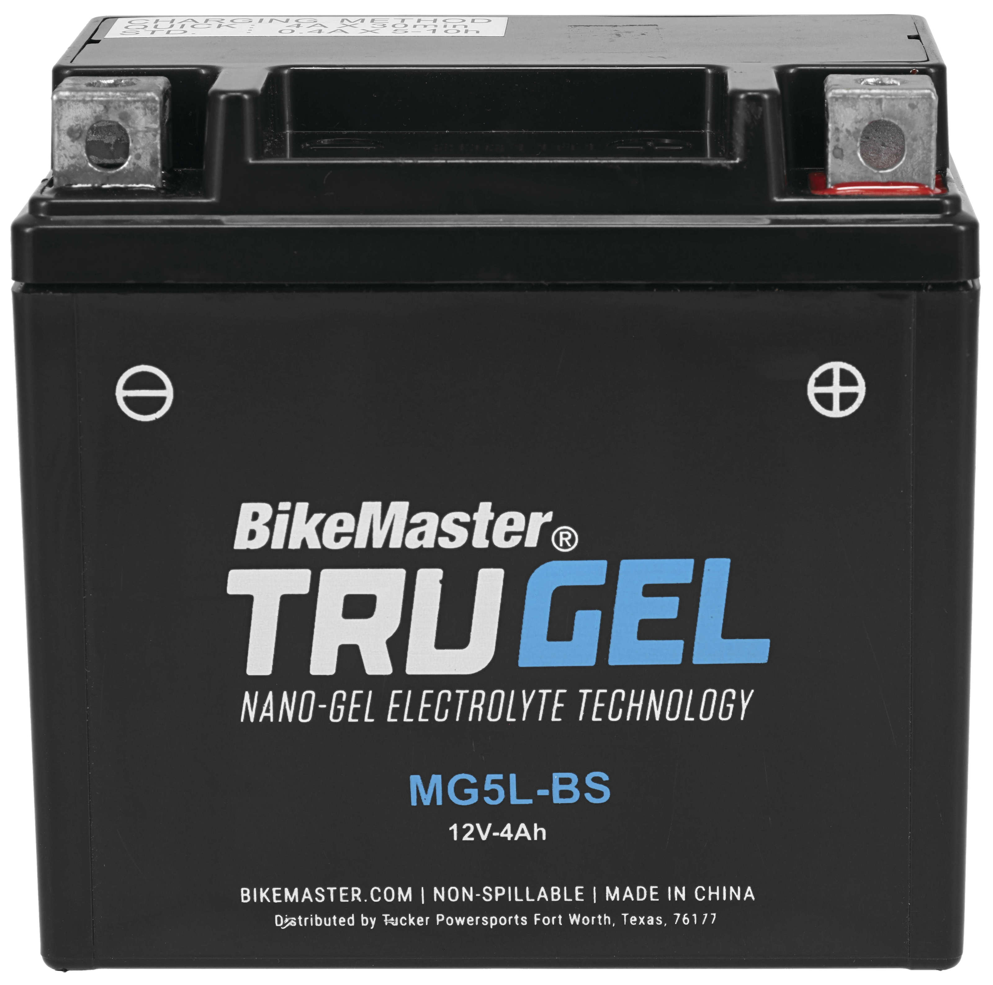 TruGel MG5L-BS Gel Cell Battery - Replaces YTX5L-BS - Click Image to Close