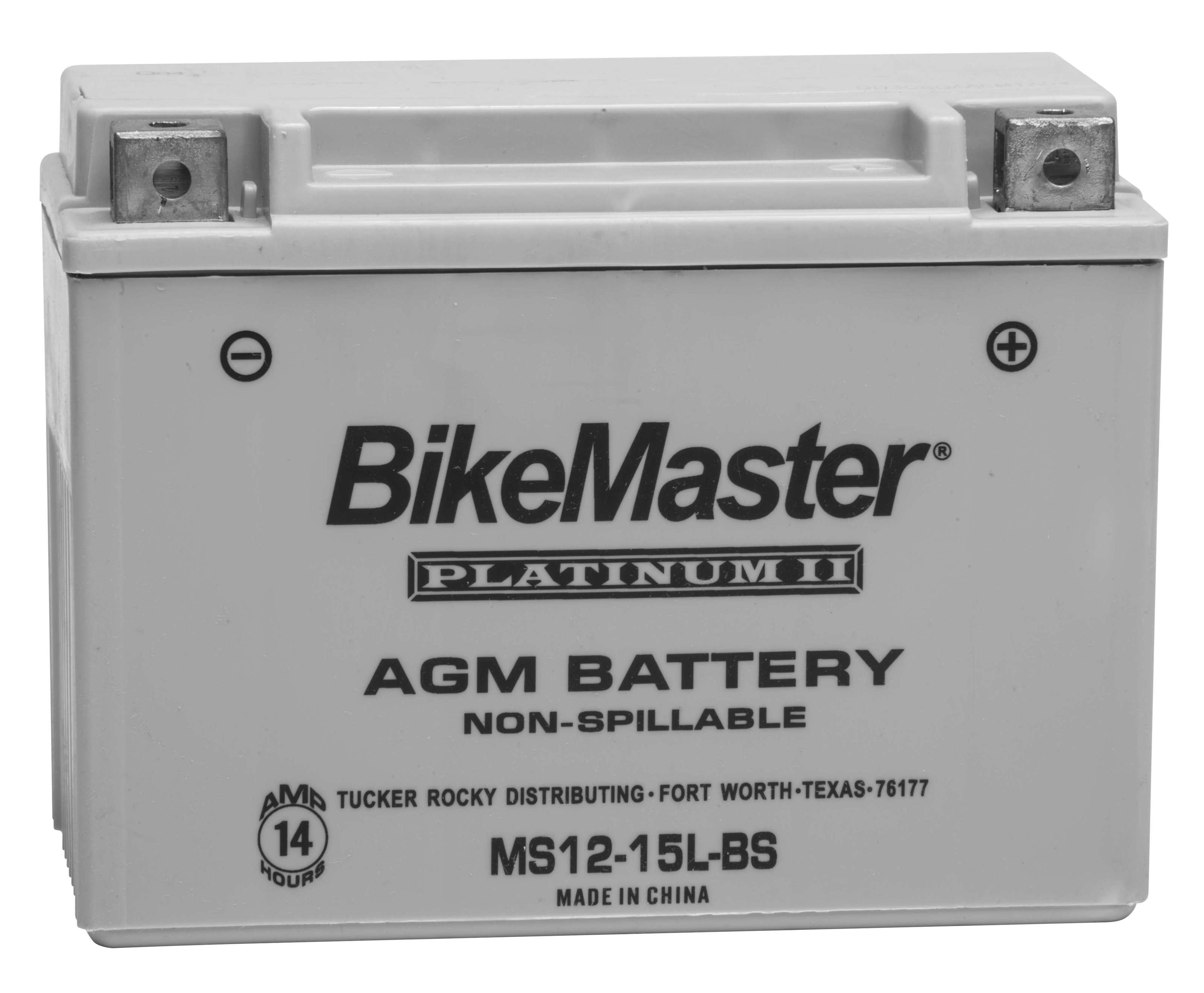 AGM Platinum II Battery - Replaces YTX15L-BS - Click Image to Close