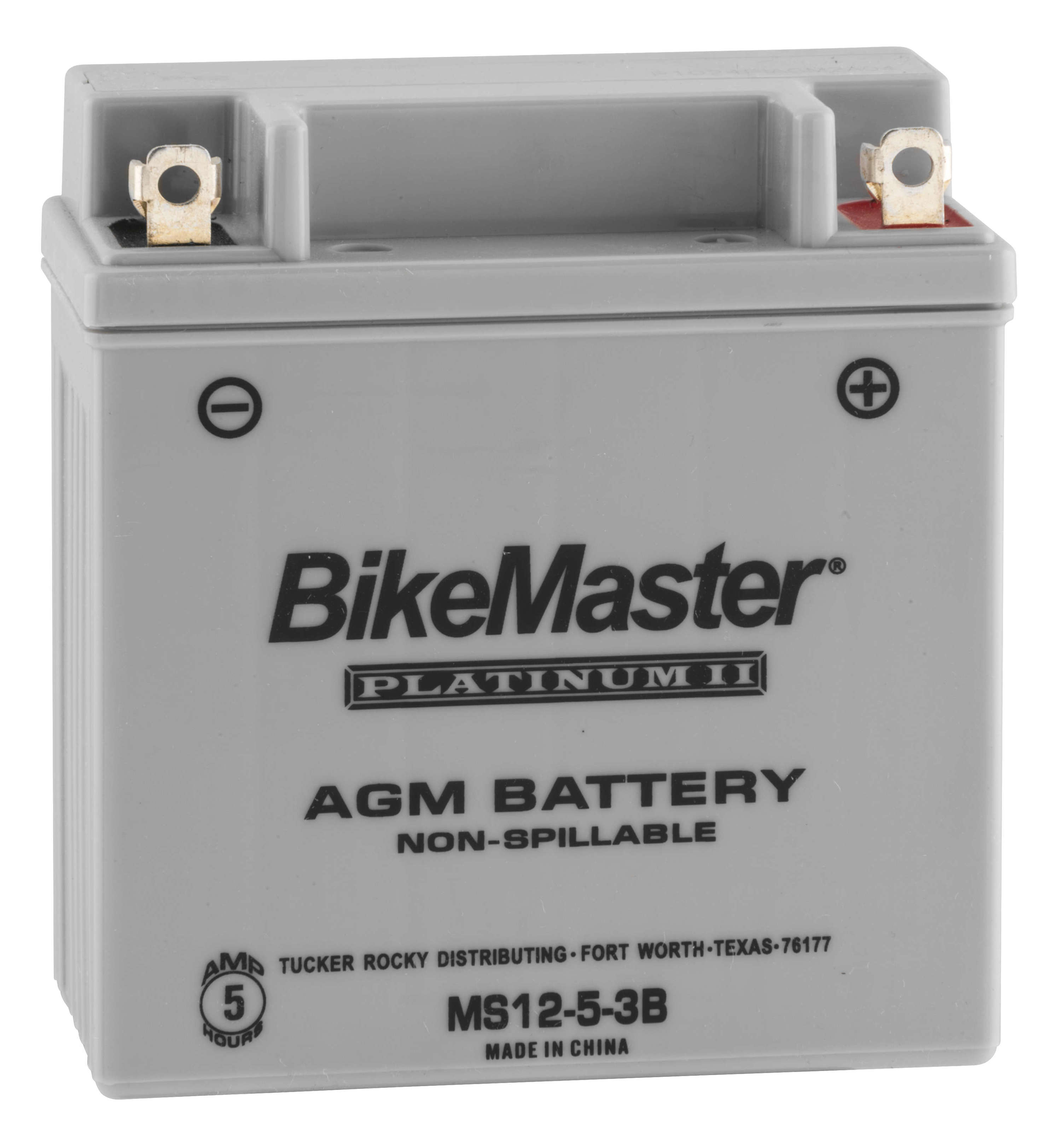 AGM Platinum II Motorcycle & Scooter Battery - Replaces YB5L-B - Click Image to Close