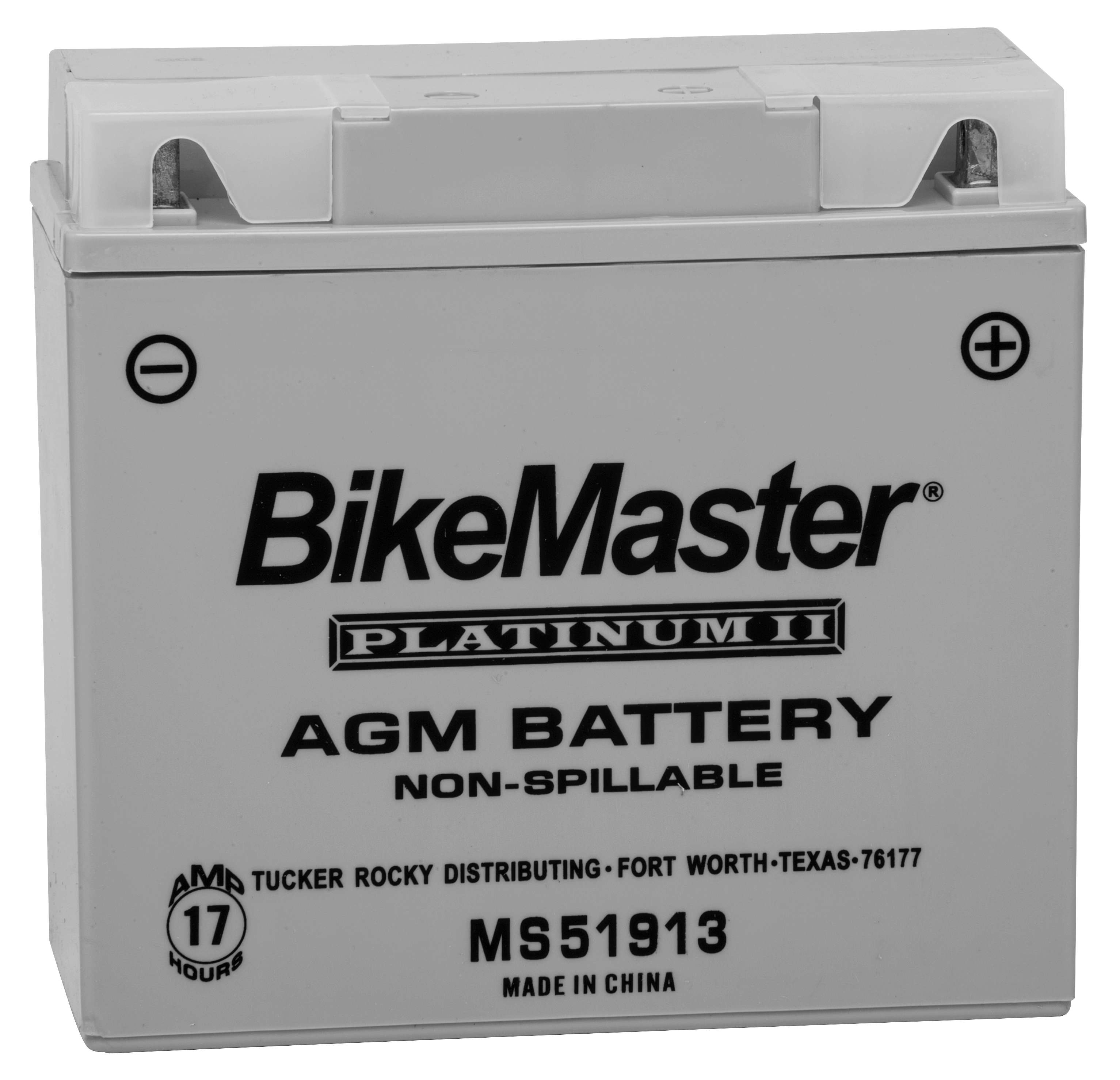 AGM Platinum II Battery - Replaces 51913, YT19BL-BS - Click Image to Close