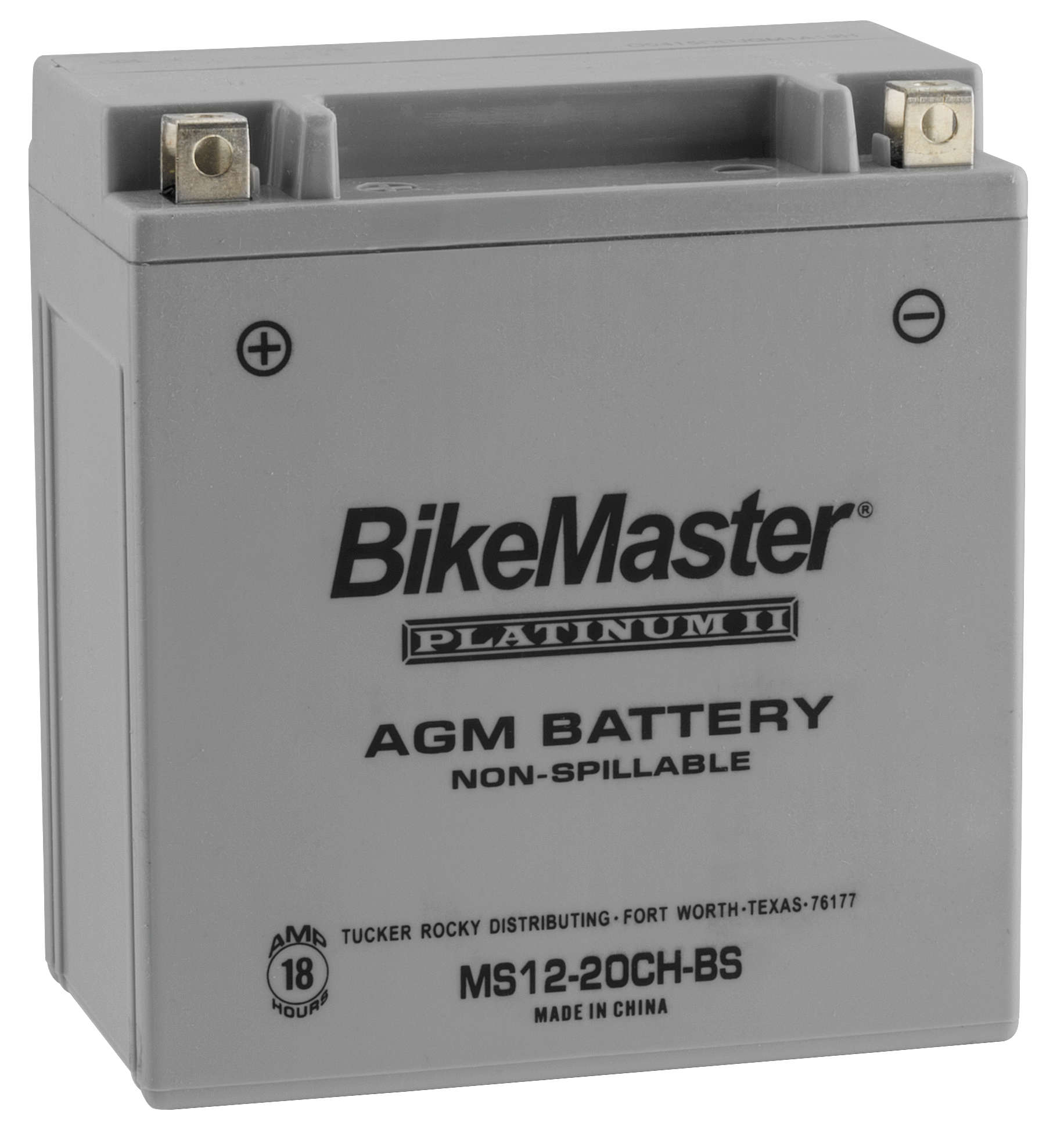 AGM PowerSports Battery - Replaces YTX16-BS, YTX20CH-BS - Click Image to Close