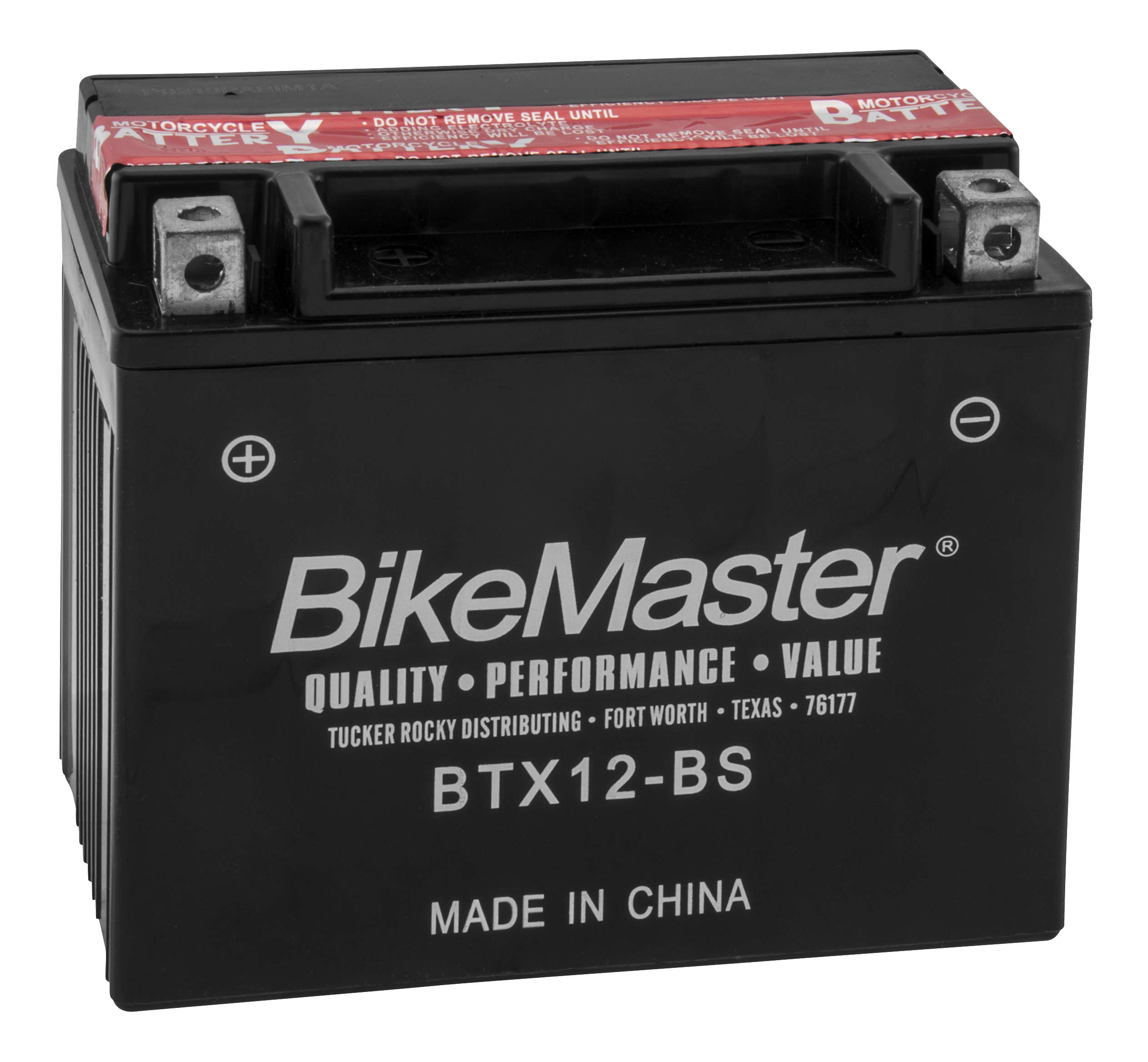 Maintenance Free Battery - Replaces YTX12-BS - Click Image to Close