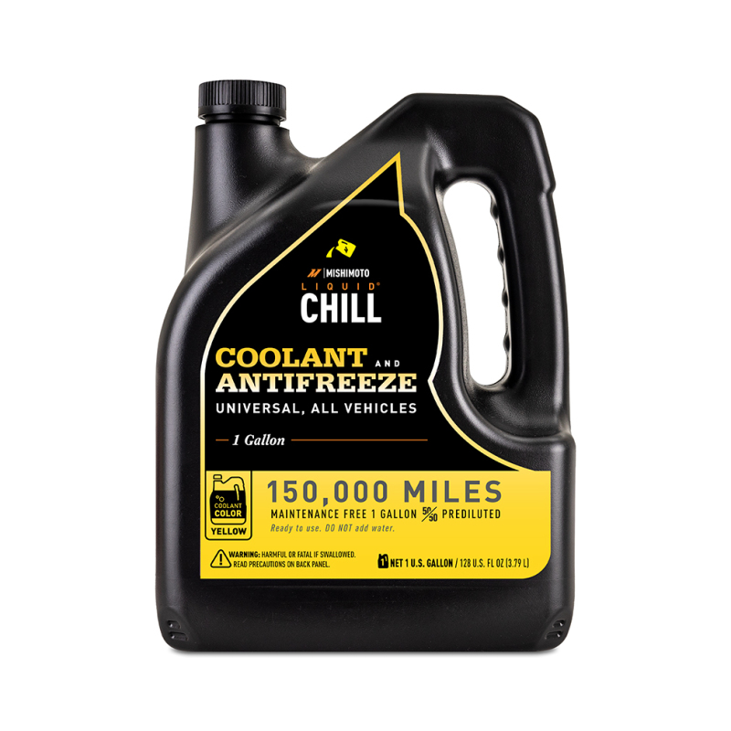 1 Gallon Liquid Chill EG Coolant, Universal, Yellow - Click Image to Close